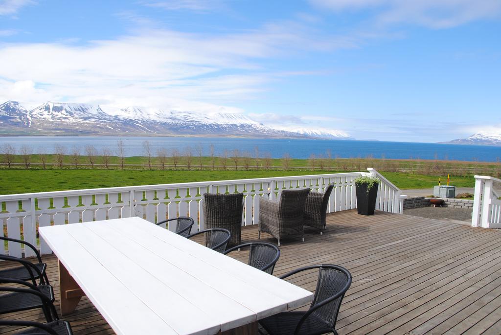 Hotel Sveinbjarnargerdi Svalbarthseyri Esterno foto
